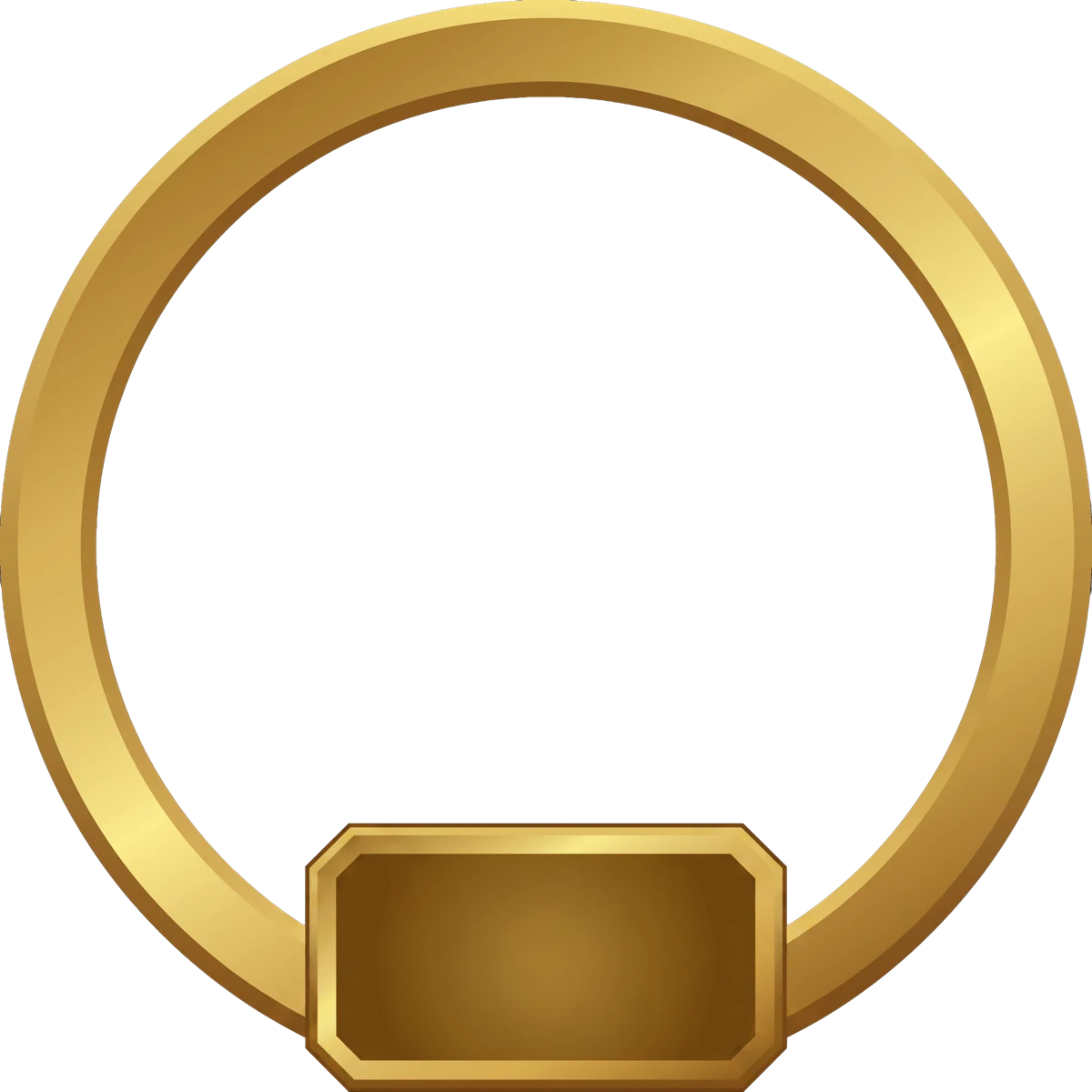 Empty gold medallion frame representing the confirmed in-game jackpot on 3 Chillies and Joker: Hold and Win