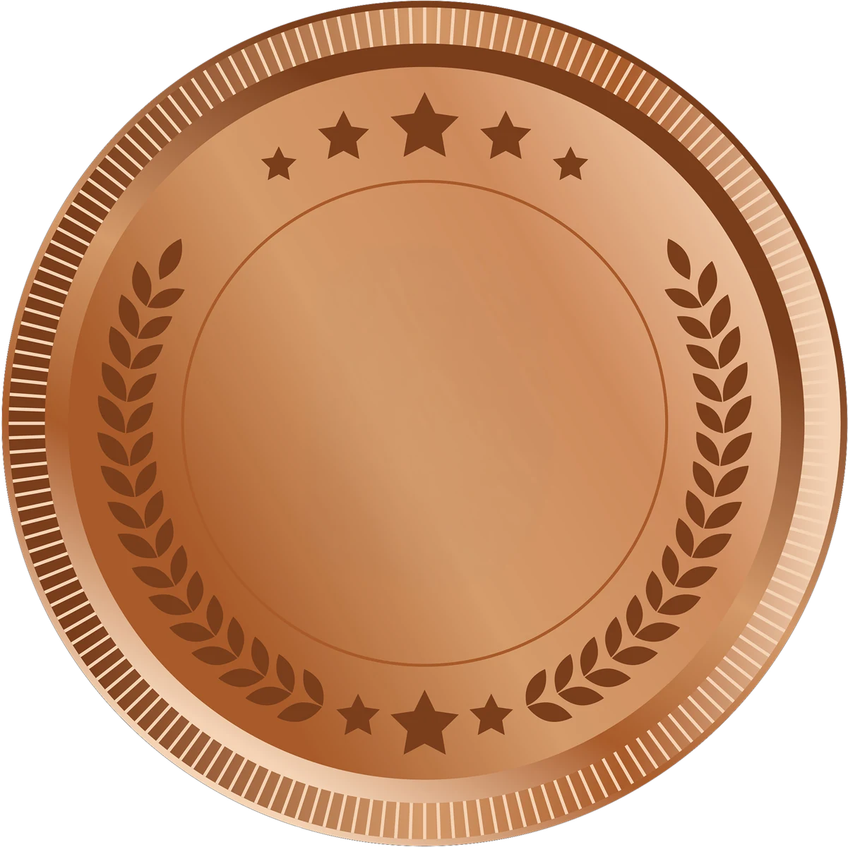 Empty bronze medal frame, standing in for the wagering and verification still owed before a bonus fully pays out